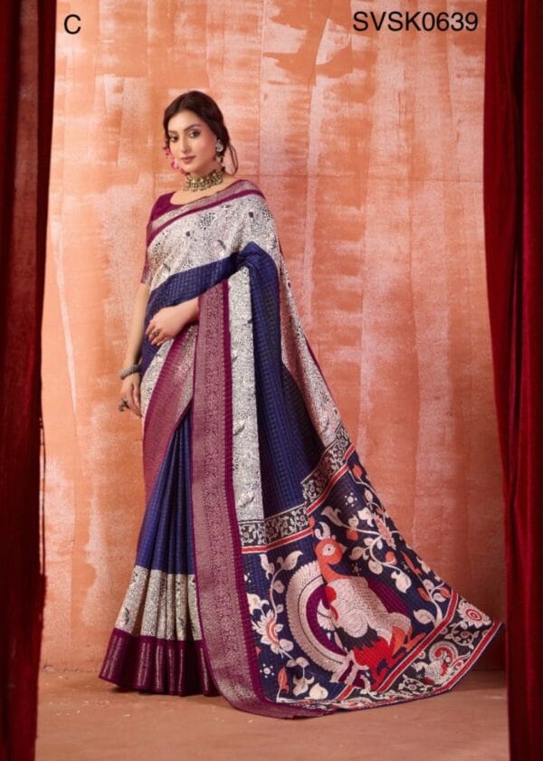 JAQUARD KOTHA SILK-SVSK0639 - Image 3