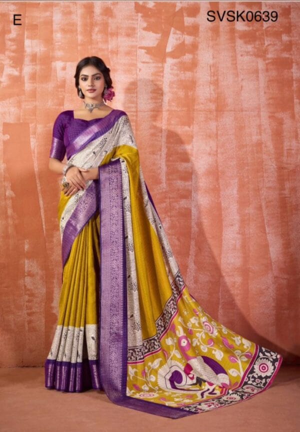 JAQUARD KOTHA SILK-SVSK0639 - Image 2