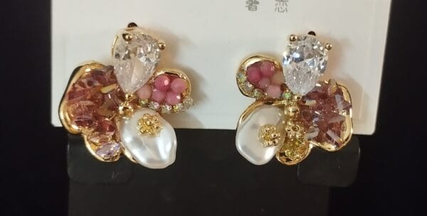 Gem Stone Earrings