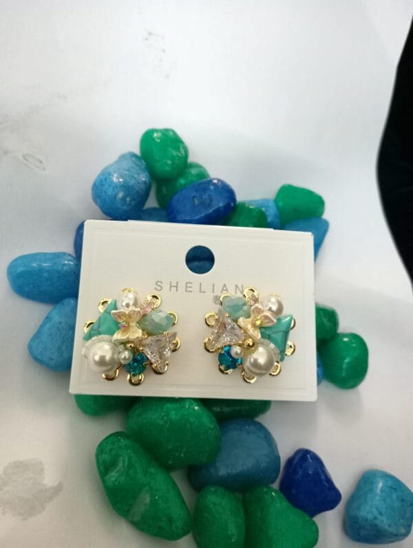 Precious Gem Korean Studs